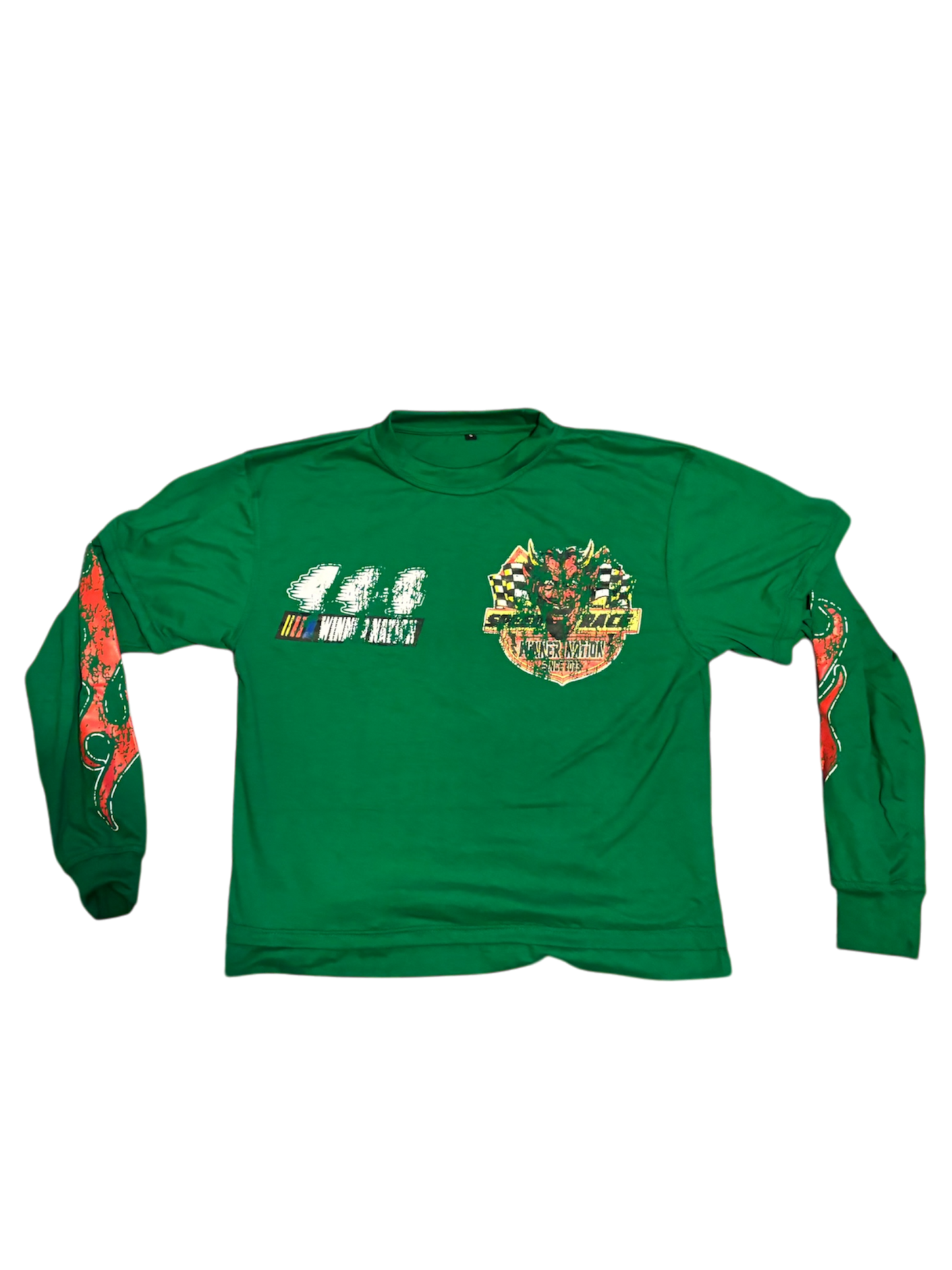 Green Double Layer Winner Tee